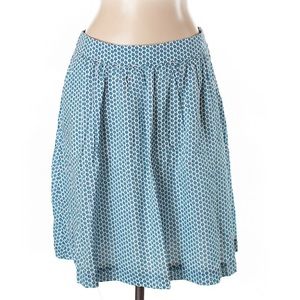 Boden blueberry print a-line skirt